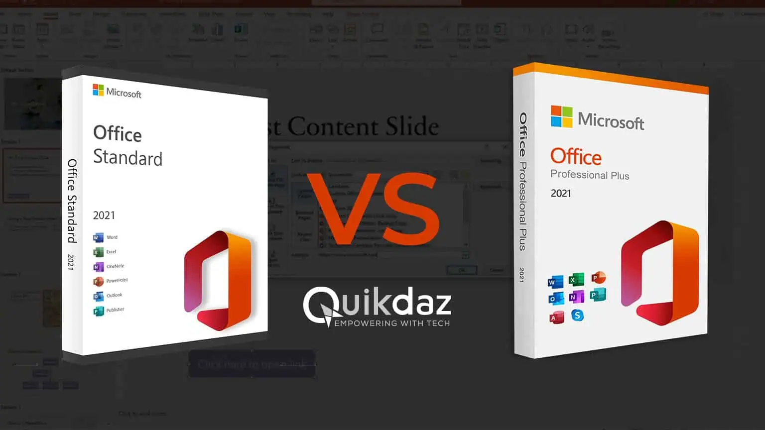 Microsoft Office 2021 Pro Plus vs Standard: Which One is Right for You? 1 Microsoft Office 2021 Pro Plus vs Standard